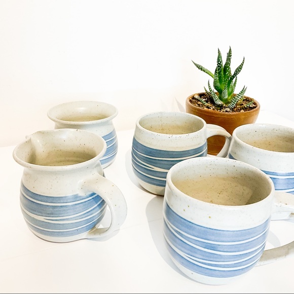 Vintage Other - VINTAGE Ross Hand Made Pottery Set